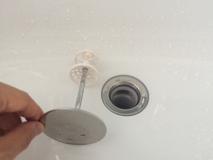 洗面器の排水溝